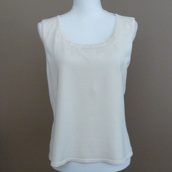 Cardigan Sweater and Sleeveless Tank EUC sz XLg - Picture 2 of 11